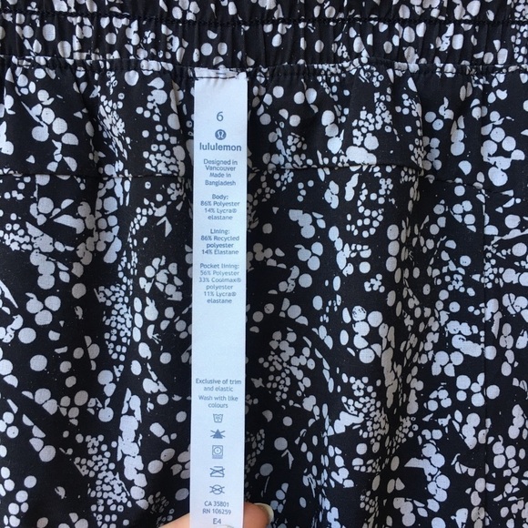 RARE Lululemon Reversible Choose A Side Chirasu Shorts I Size 6 - Picture 6 of 13